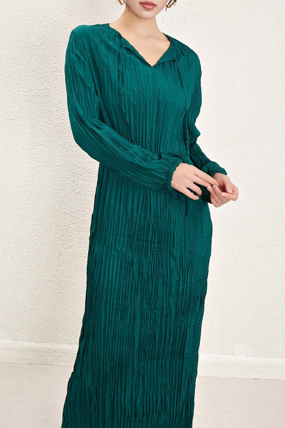 PLEATS PLEASE ISSEY MIYAKE Style Irregular Pleated Dress